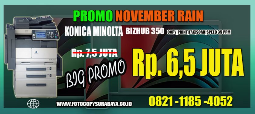 Promo Mesin Fotocopy Bizhub